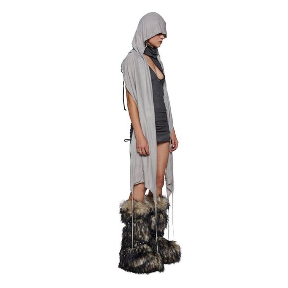 Darker Wavs Hooded Wrap Scarf - Picture 5 of 5